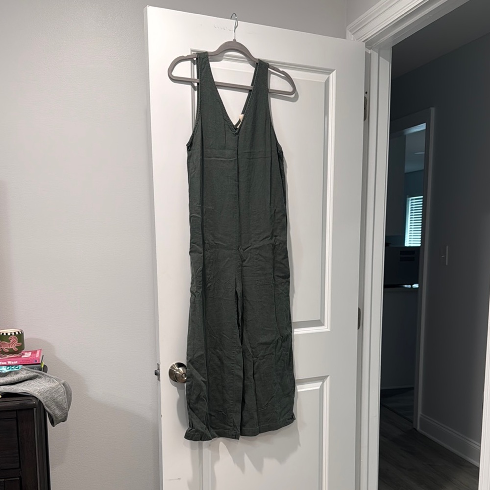 Universal Thread Olive Green Jumpsuit